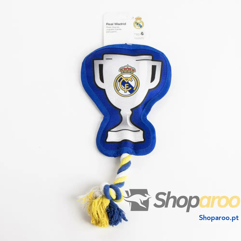 Brinquedo para cães Real Madrid C.F. Cinzento Poliéster Algodão
