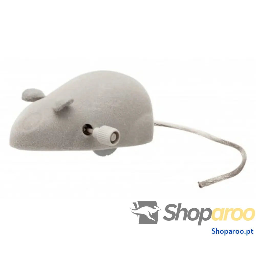 Brinquedo para gatos Trixie Rato Cinzento Plástico