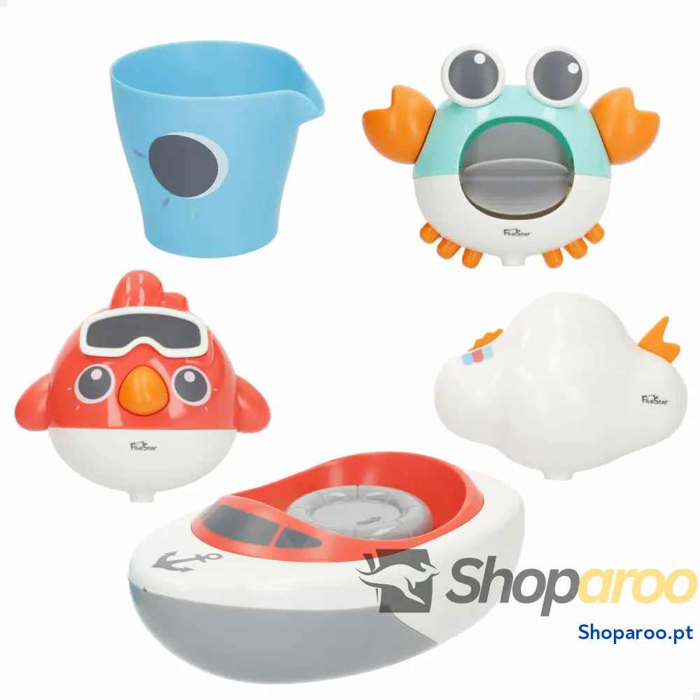 Brinquedo para o Banho Colorbaby 16 x 6,5 9 cm 6 Unidades