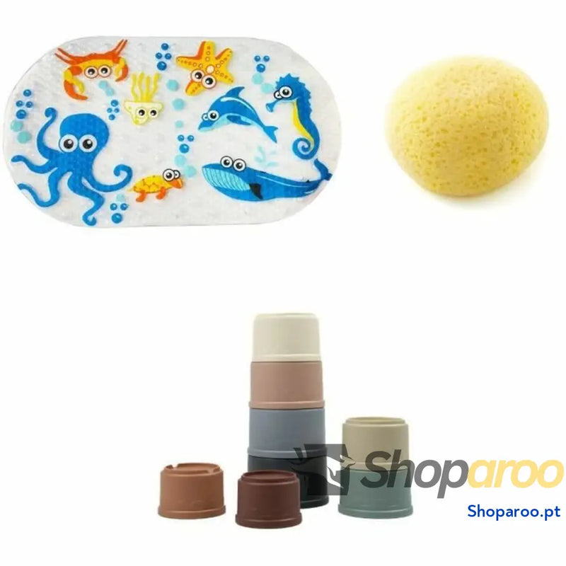 Brinquedos Para o Banho ThermoBaby 4 Peças