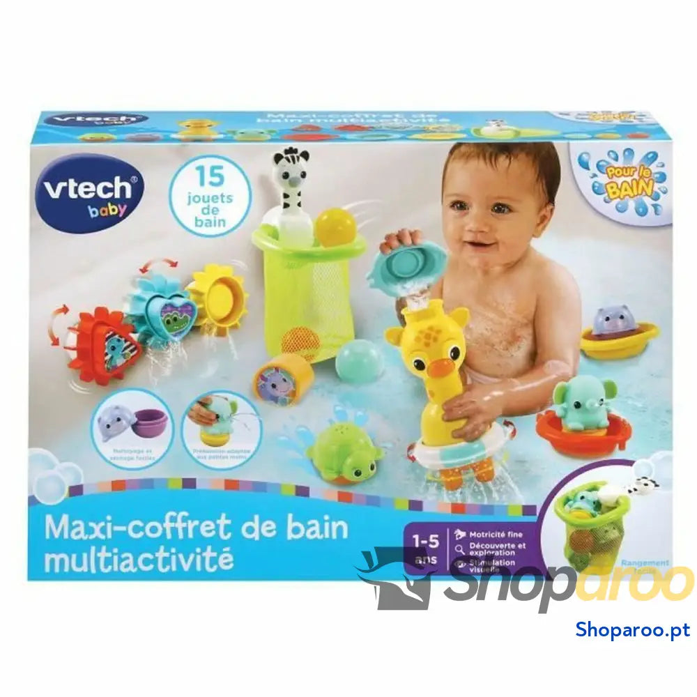 Brinquedos Para o Banho Vtech Baby Coffret De Bain Multi Activité (FR)