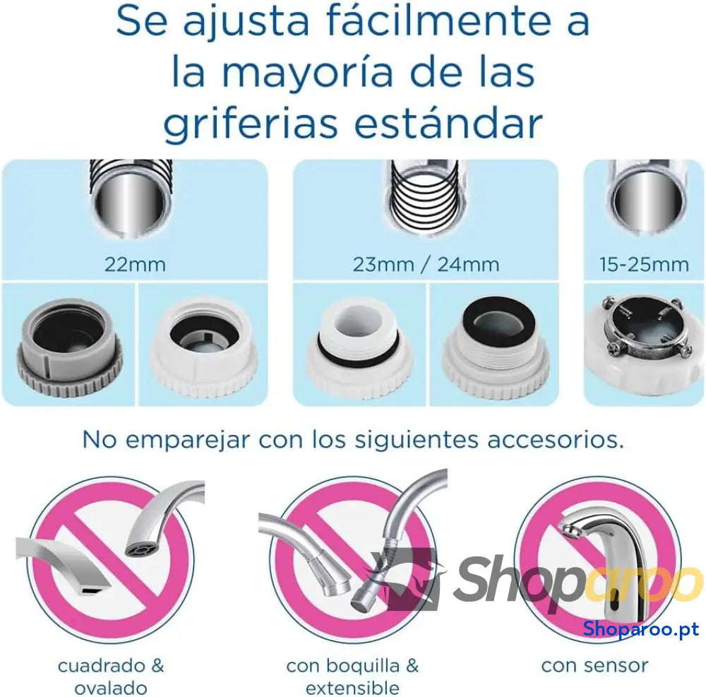 BRITA Sistema de filtragem para torneira água filtrada excelente sabor inclui 1 filtro 600 litros por cartucho cor