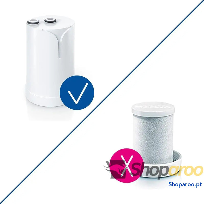 BRITA Sistema de filtragem para torneira água filtrada excelente sabor inclui 1 filtro 600 litros por cartucho cor