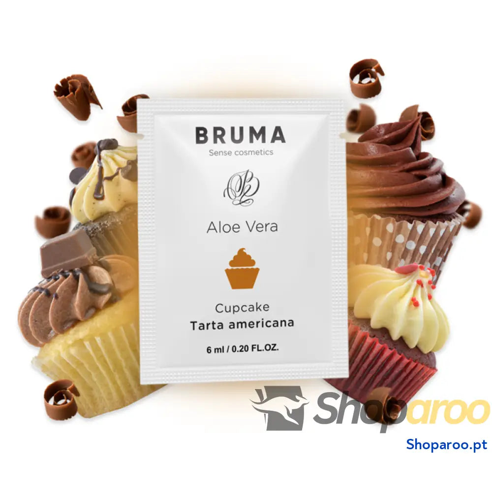 BRUMA GEL DESLIZANTE DE ALOE VERA SABOR CUPCAKE 6 ML