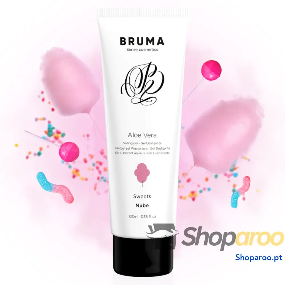 BRUMA GEL DESLIZANTE DE ALOE VERA SABOR DOCES 100 ML