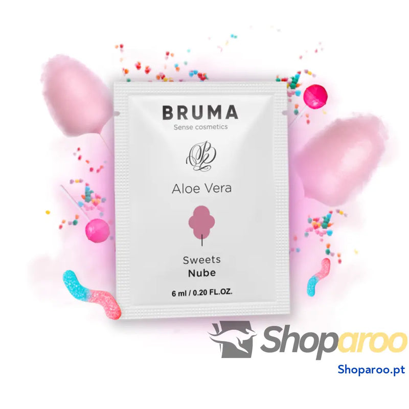 BRUMA GEL DESLIZANTE DE ALOE VERA SABOR DOCES 6 ML
