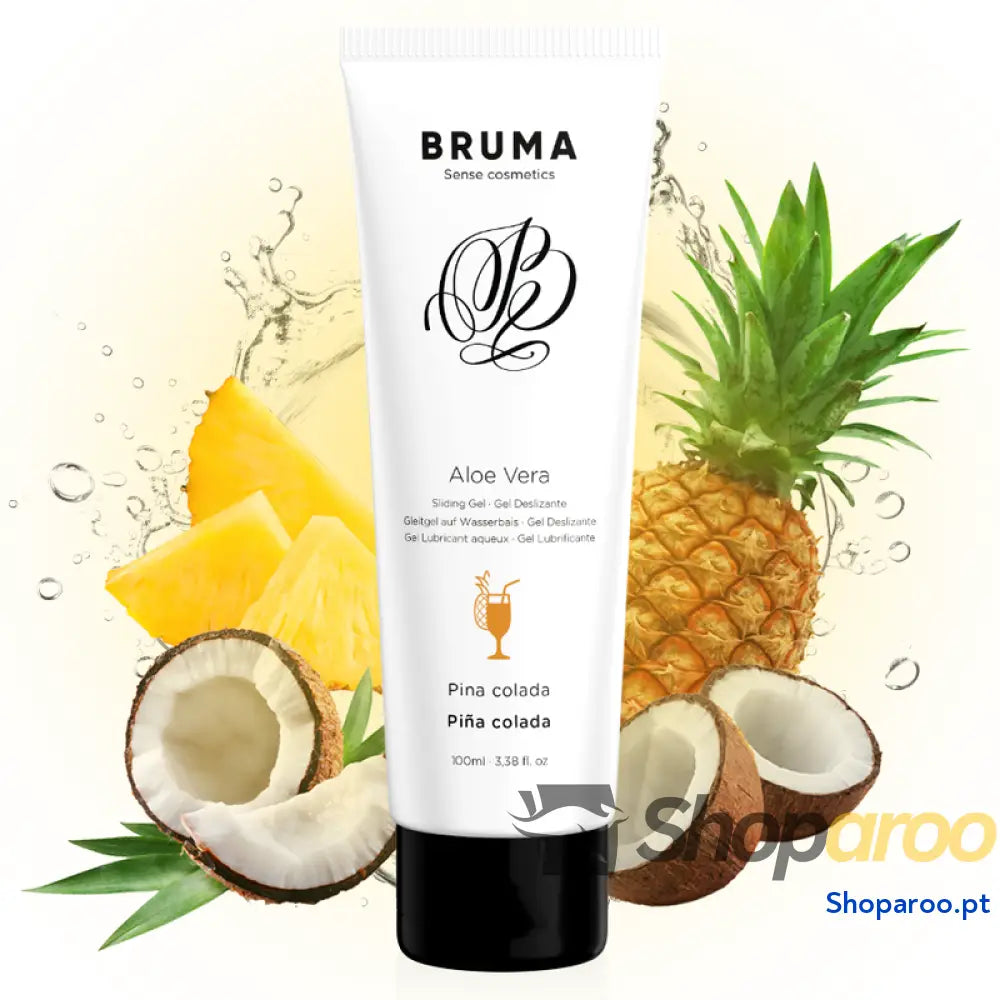 BRUMA GEL DESLIZANTE DE ALOE VERA SABOR PINA COLADA 100 ML