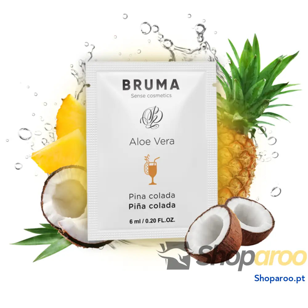 BRUMA GEL DESLIZANTE DE ALOE VERA SABOR PINA COLADA 6 ML