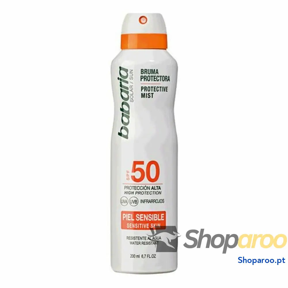 Bruma Solar Protetora Babaria Spf 50 (200 ml) Pele sensível 50 (200 ml)