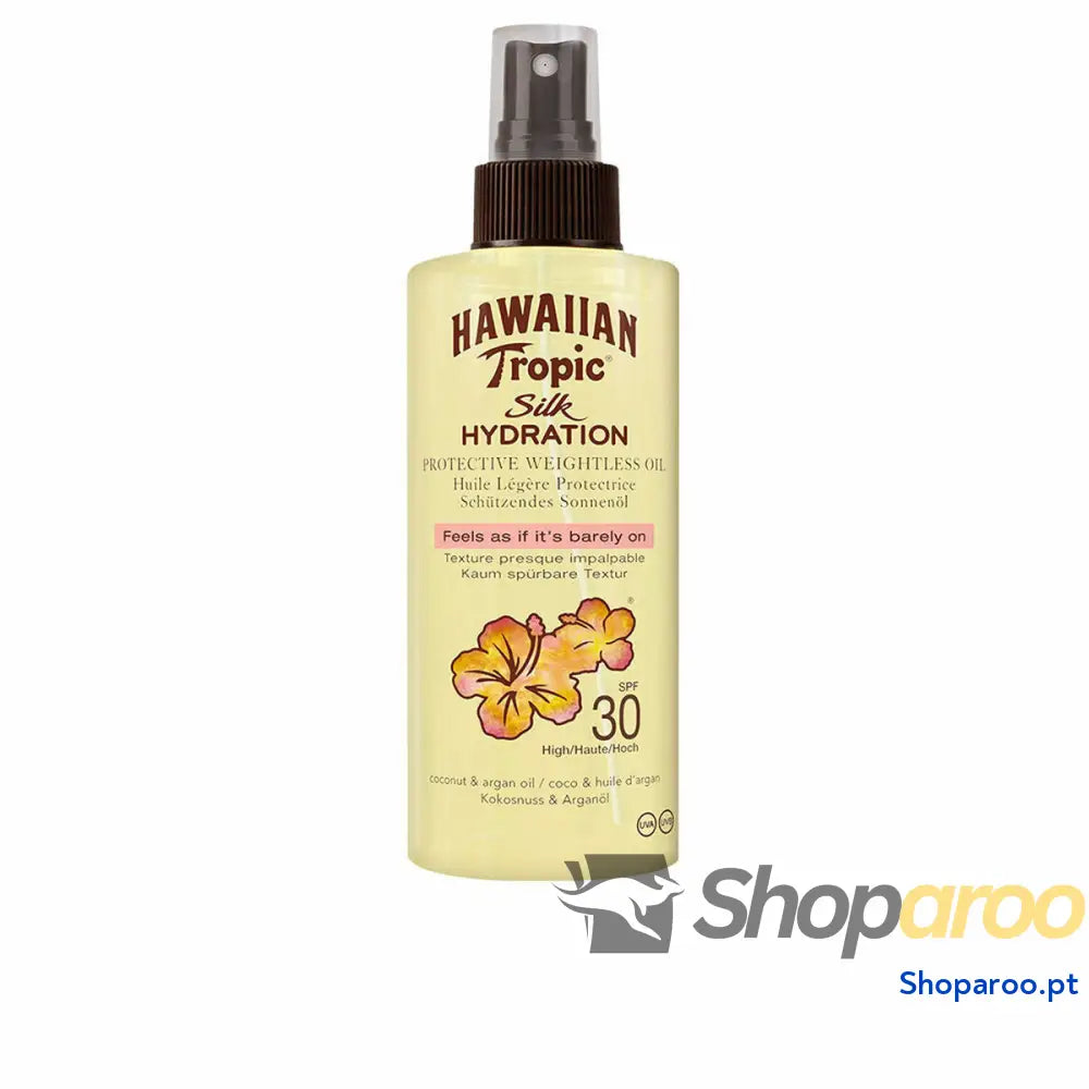 Bruma Solar Protetora Hawaiian Tropic Silk Hydration Spf 30 150 ml Óleo