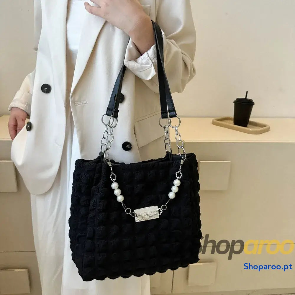 Bubble Textured Tote Bag