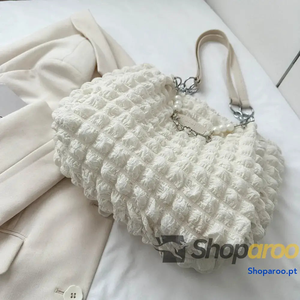 Bubble Textured Tote Bag