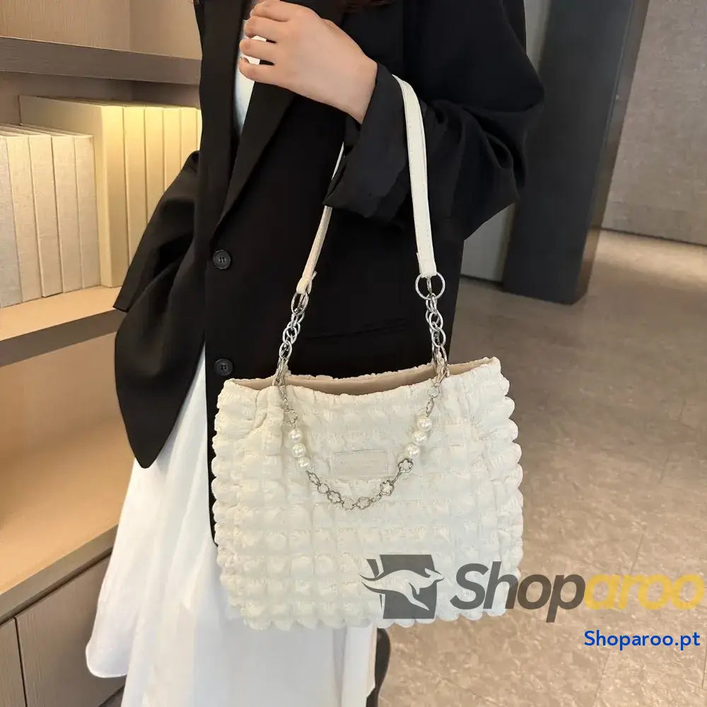 Bubble Textured Tote Bag