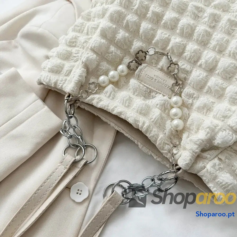 Bubble Textured Tote Bag