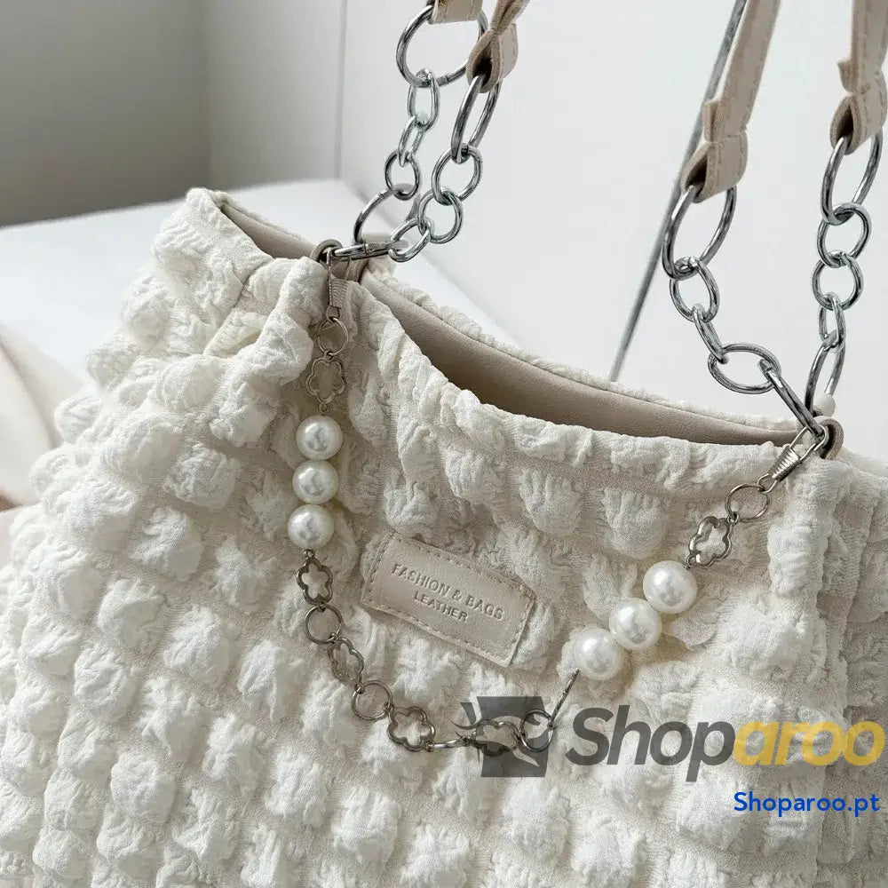 Bubble Textured Tote Bag
