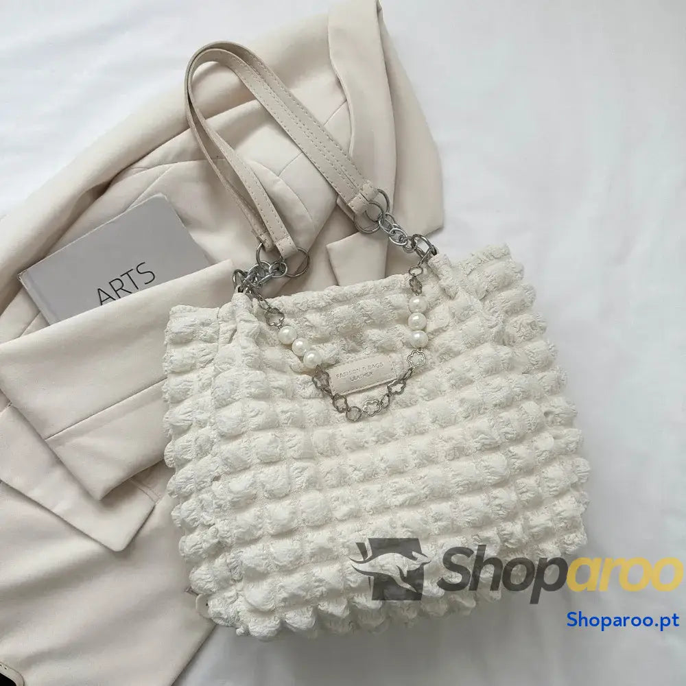 Bubble Textured Tote Bag