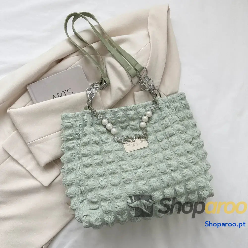 Bubble Textured Tote Bag