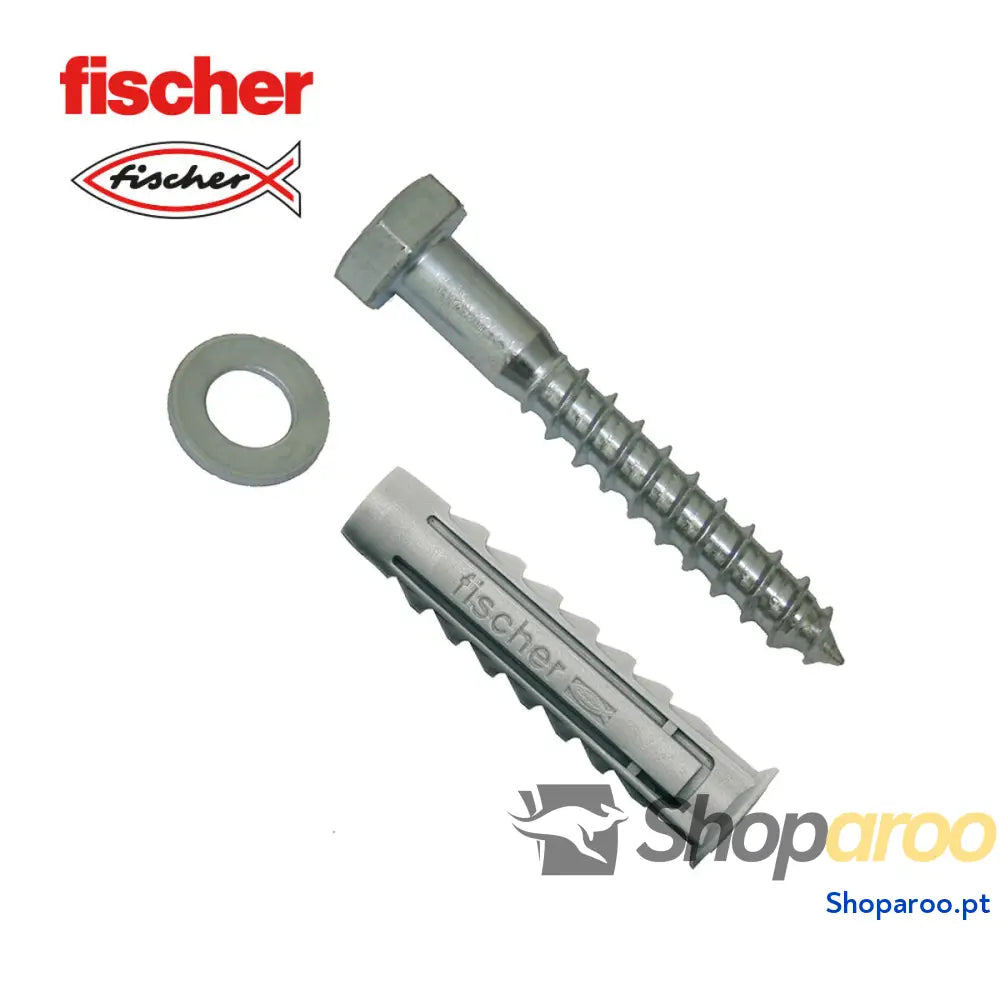Buchas e parafusos Fischer 535512 2 Unidades (10 x 80 mm)