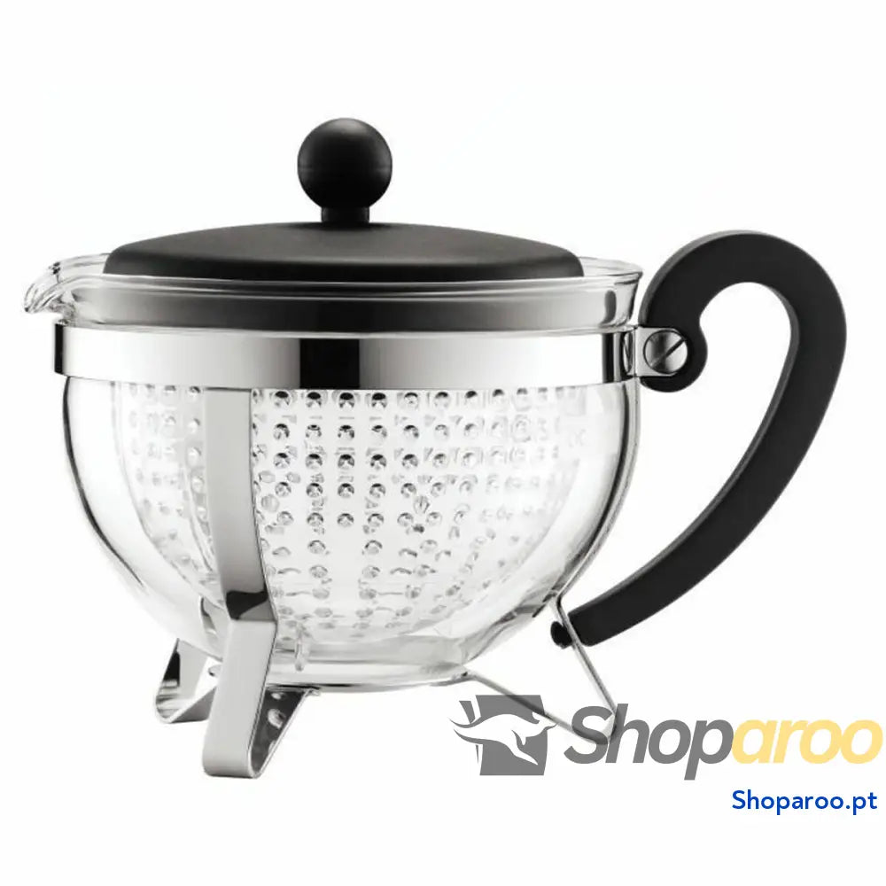 Bule Bodum Preto Plástico 1 L