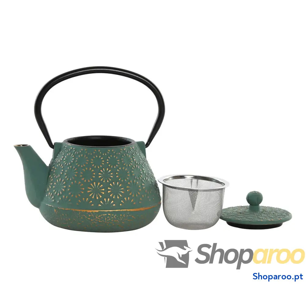 Bule Home ESPRIT Verde Aço inoxidável Ferro 600 ml