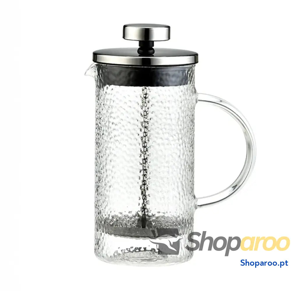 Bule Oroley Transparente Aço inoxidável Vidro de Borosilicato 350 ml