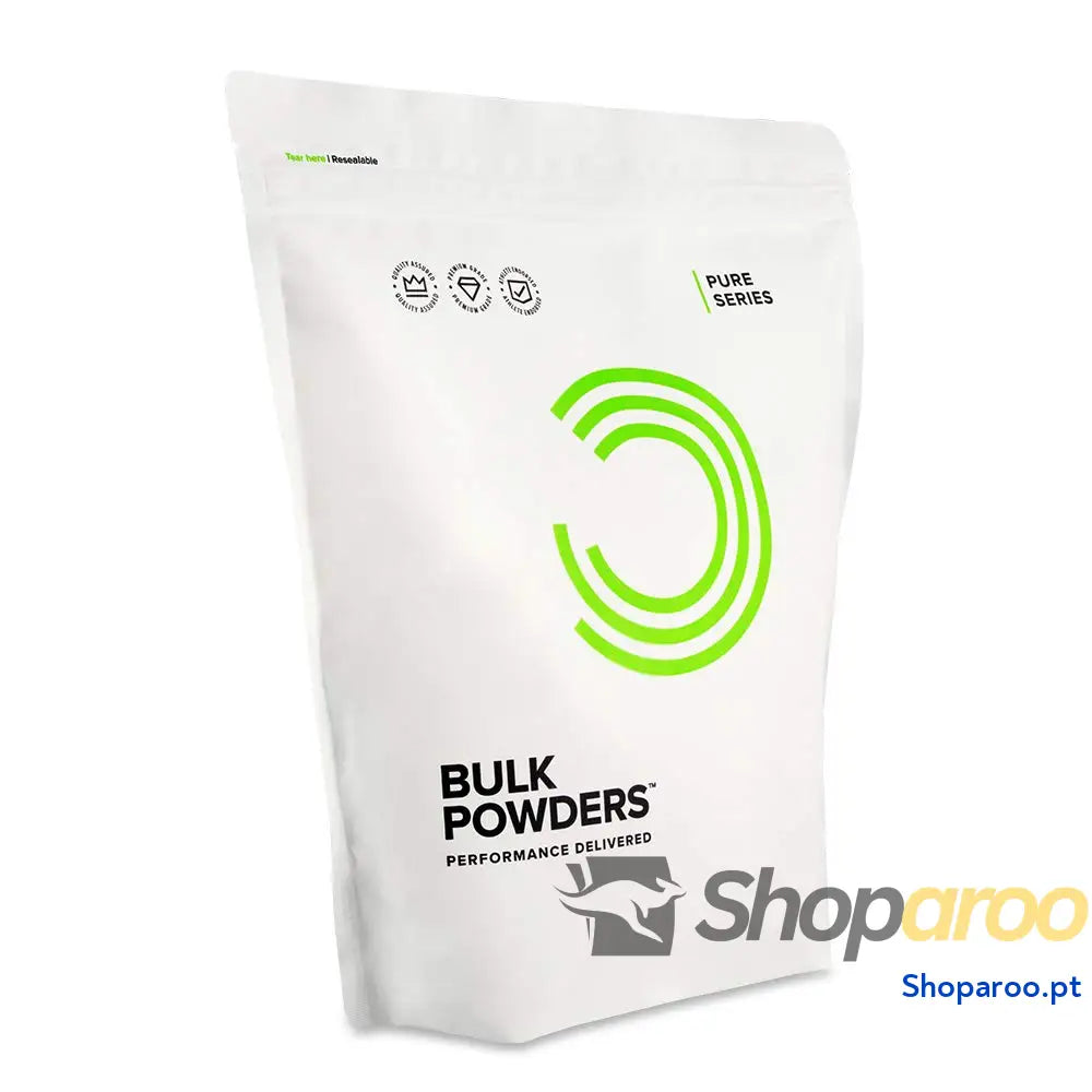 Bulk Pure Whey Protein 500 g 16 doses produto rico em proteínas baixo teor de açúcar absorção rápida sem adição sabores