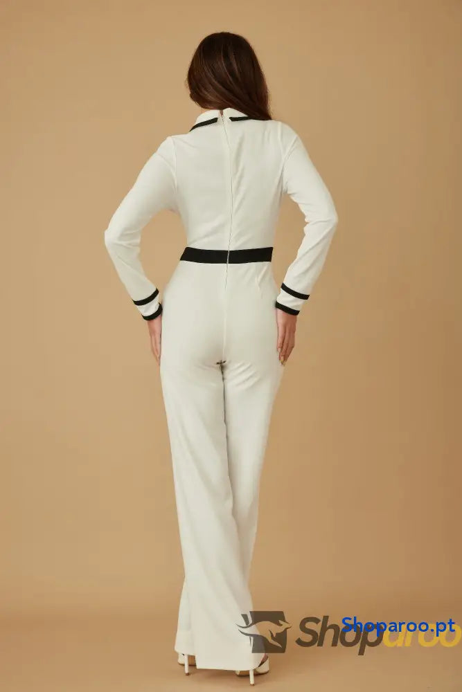 Button Trio Jumpsuit