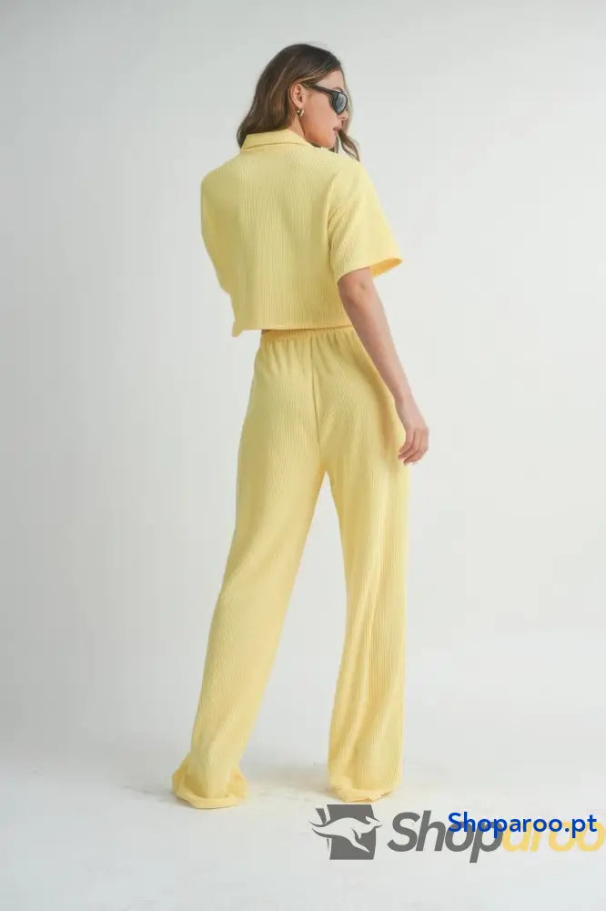 Button Up 2 Piece Set