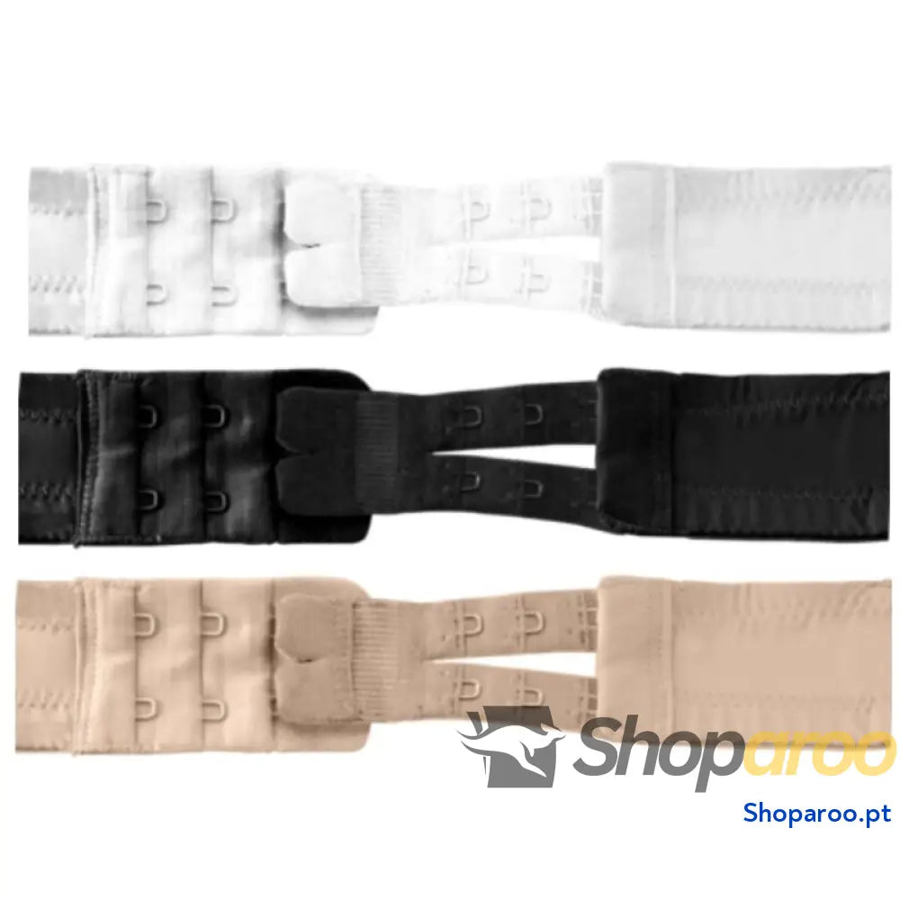 BYE-BRA - EXTENSOR DE CONTORNO FLEXÍVEL 2 GANCHOS 3 UDS