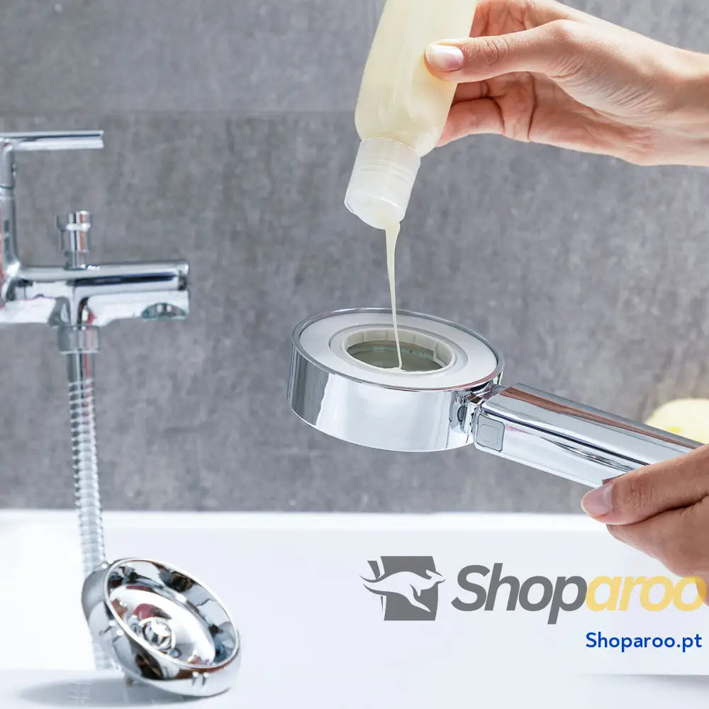 Cabeça de Chuveiro Dupla com Dispensador 3 em 1 Xawara InnovaGoods