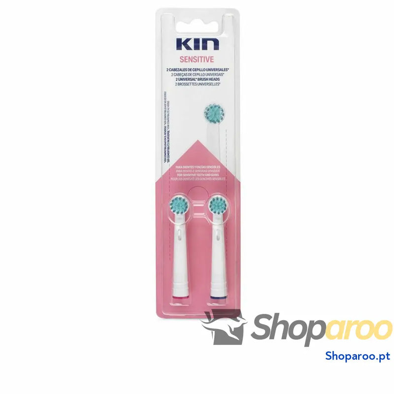 Cabeça de Substituição Kin 1865137 Escova Dentes (2 uds)