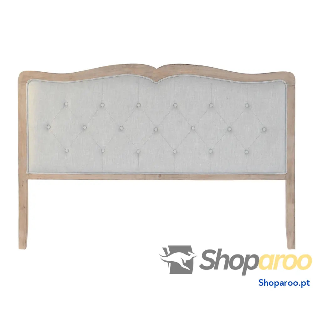 Cabeceira de Cama DKD Home Decor Cinzento claro Eik 160 x 10 120 cm 180