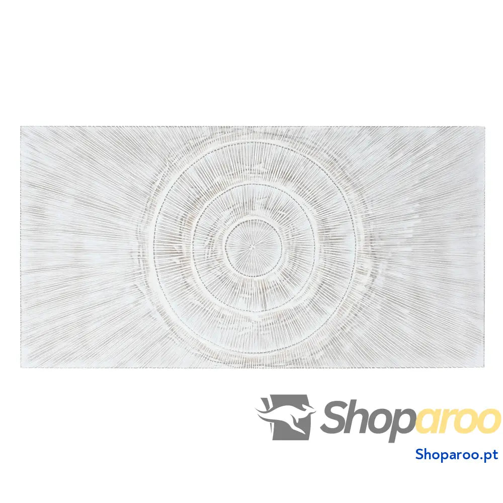Cabeceira de Cama Home ESPRIT Branco 160 x 3 80 cm