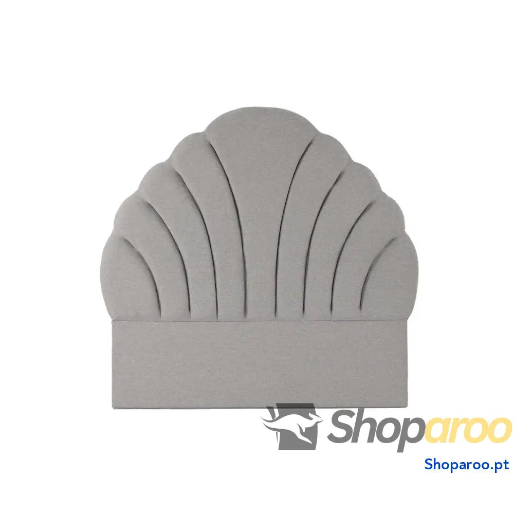 Cabeceira de Cama Home ESPRIT Cinzento Madeira MDF 157 x 8 160 cm