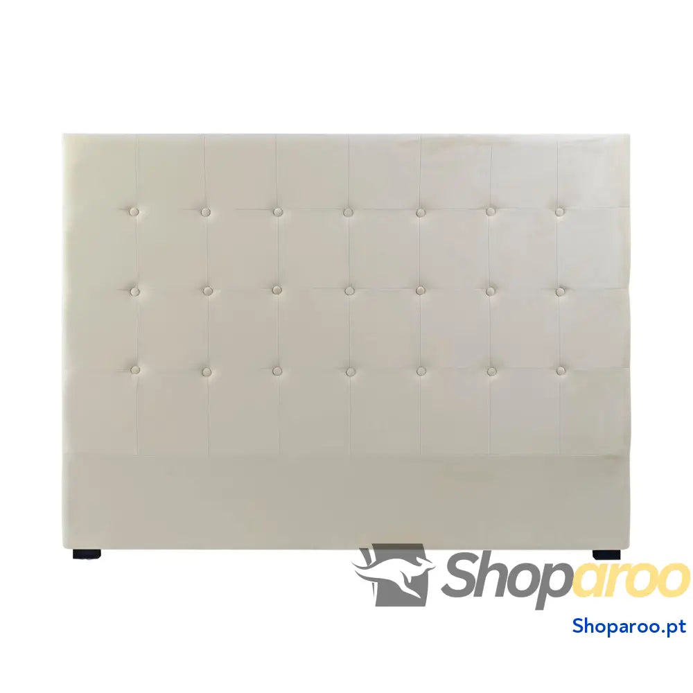 Cabeceira de Cama Home ESPRIT Creme 159 x 8 119 cm
