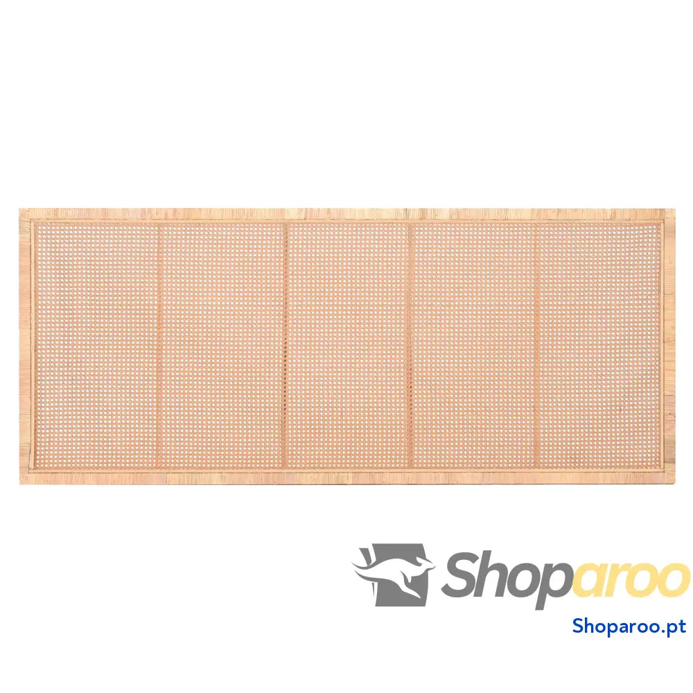 Cabeceira de Cama Home ESPRIT Marrom claro 190 X 2,5 80 CM