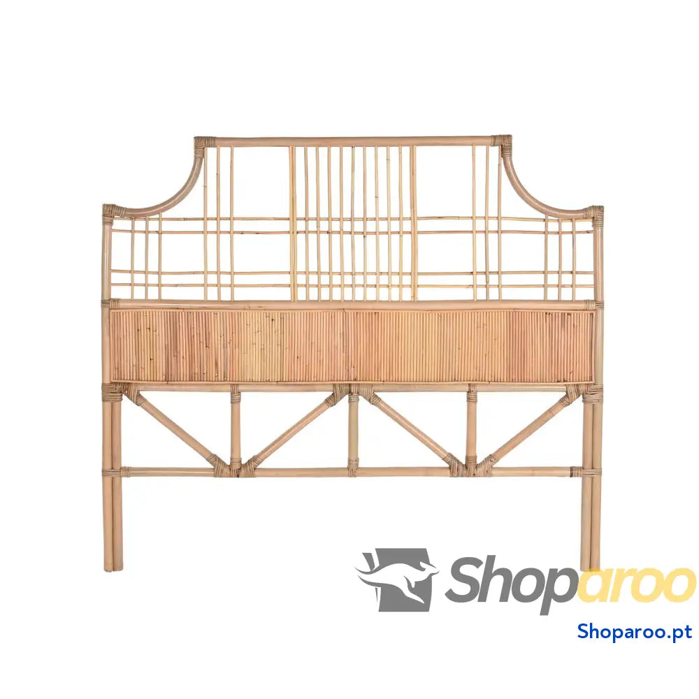 Cabeceira de Cama Home ESPRIT Natural 153 X 3 138 cm