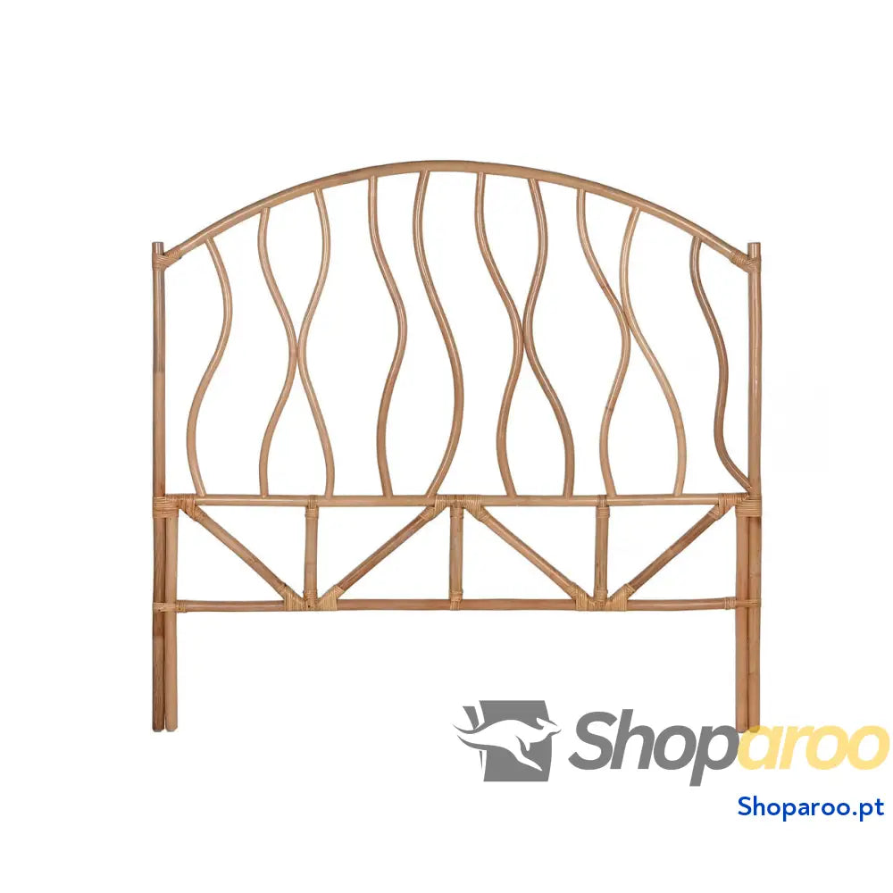 Cabeceira de Cama Home ESPRIT Natural 153 X 3 146 cm