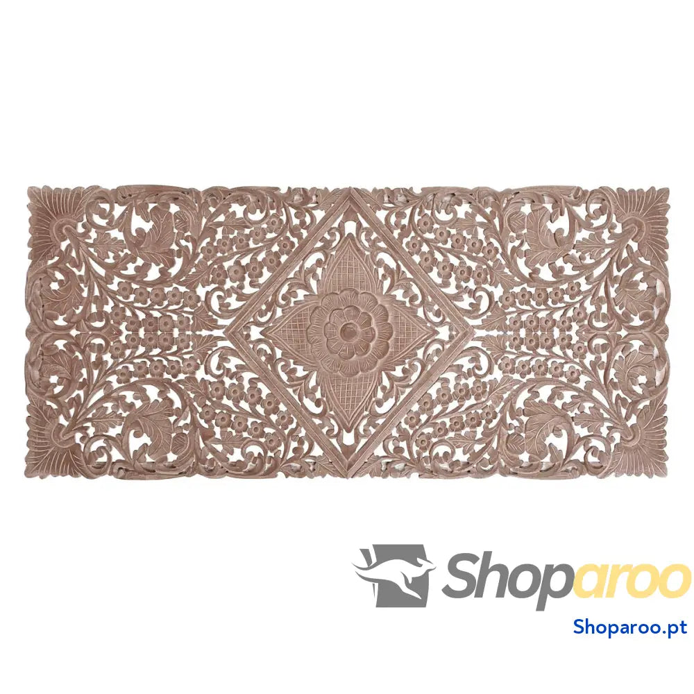Cabeceira de Cama Home ESPRIT Natural 180 x 3 80 cm