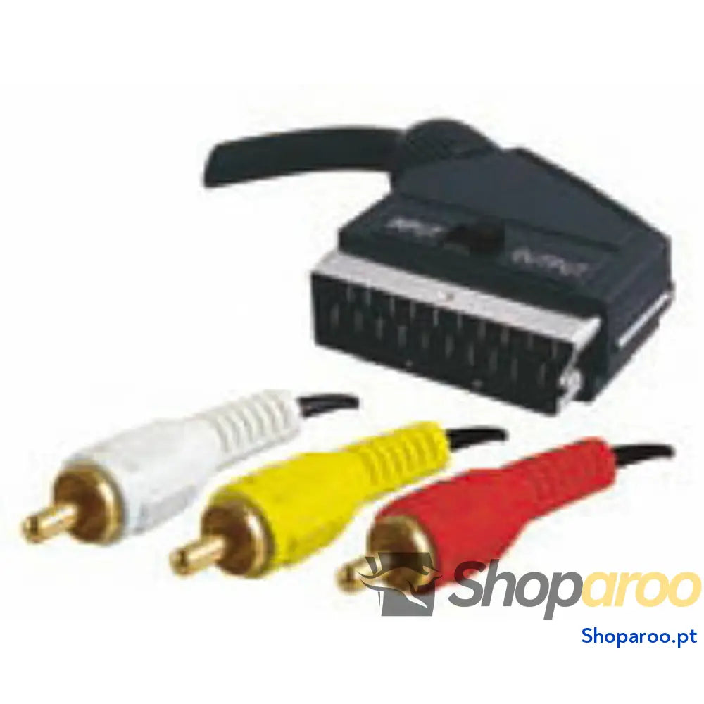 Cabo 3 x RCA para Euroconector NIMO