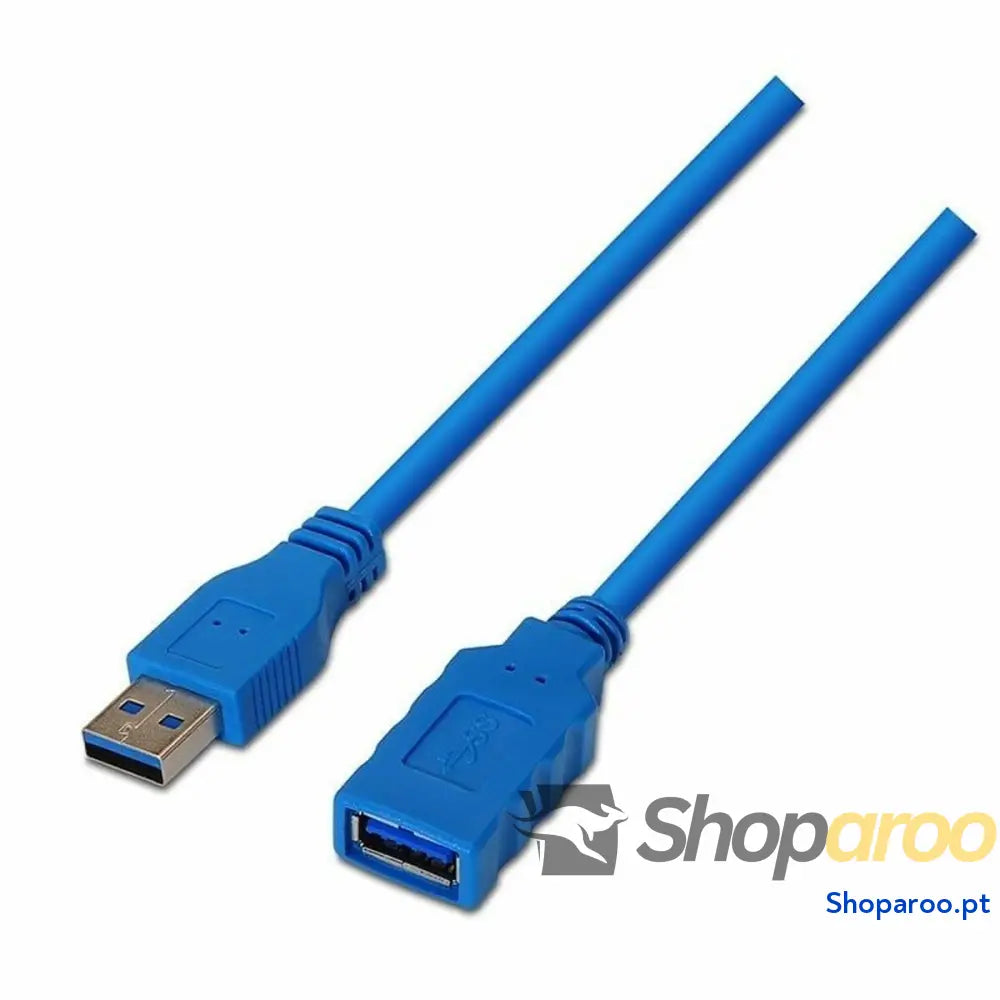 Cabo Alargador USB Aisens A105-0046 Azul 2 m (1 Unidade)