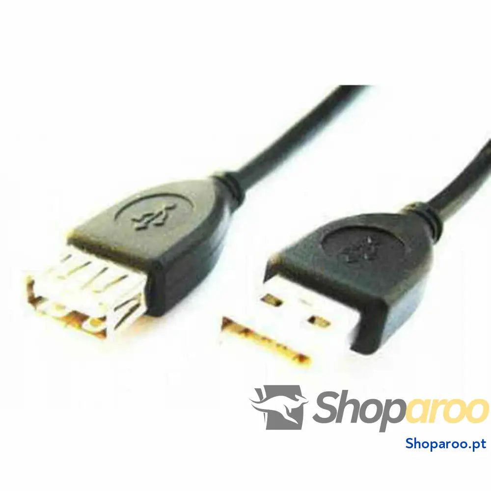 Cabo Alargador USB GEMBIRD CCP-USB2-AMAF-10 Preto 3 m