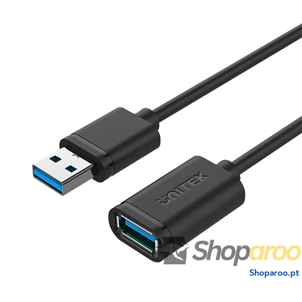 Cabo Alargador USB Unitek Y-C458GBK Preto 1,5 m