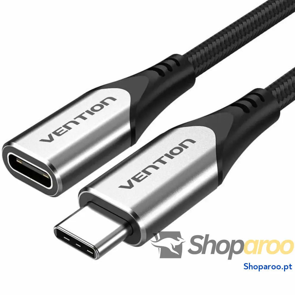 Cabo Alargador USB Vention TABHF 1 m Cinzento (1 Unidade)