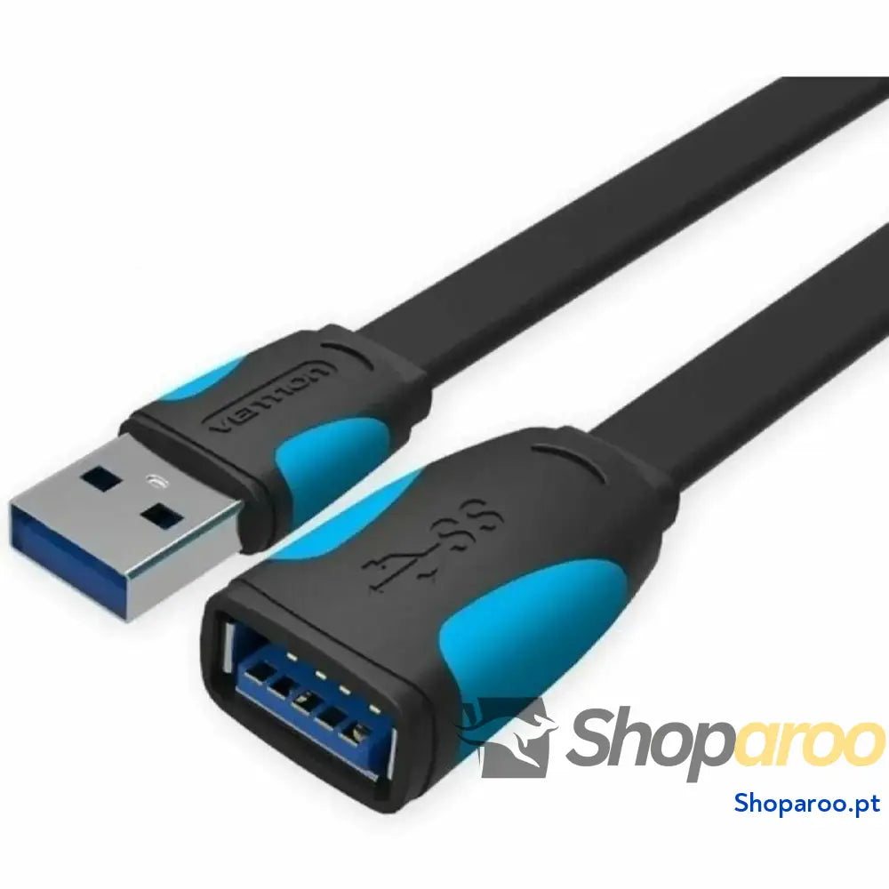 Cabo Alargador USB Vention VAS-A13-B200 Preto 2 m (1 Unidade)
