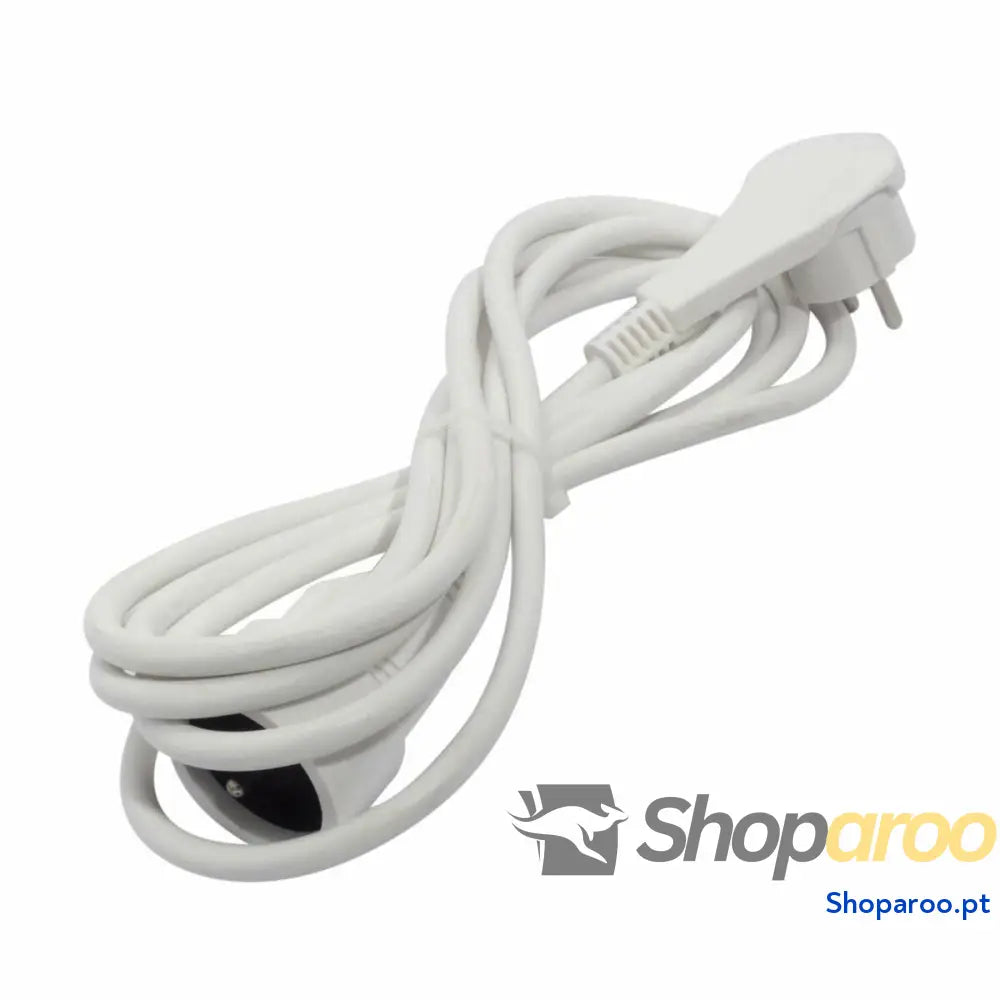 Cabo alongador Chacon HO5VVF 3 x 1,5 mm 3 m