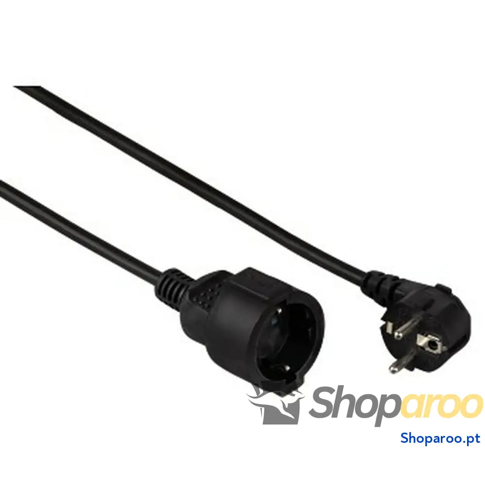 Cabo alongador Hama Schucko Preto
