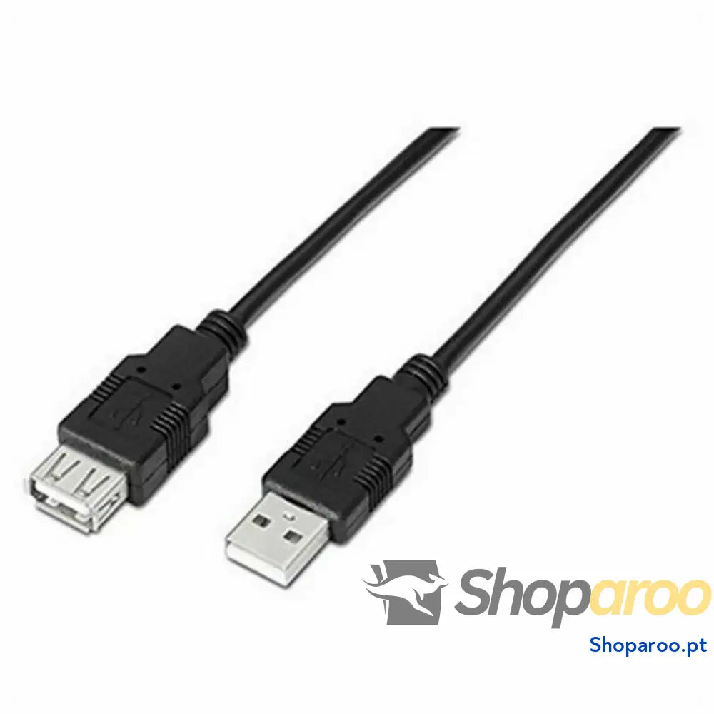 Cabo alongador TooQ FS20200M-B 1,8 m USB