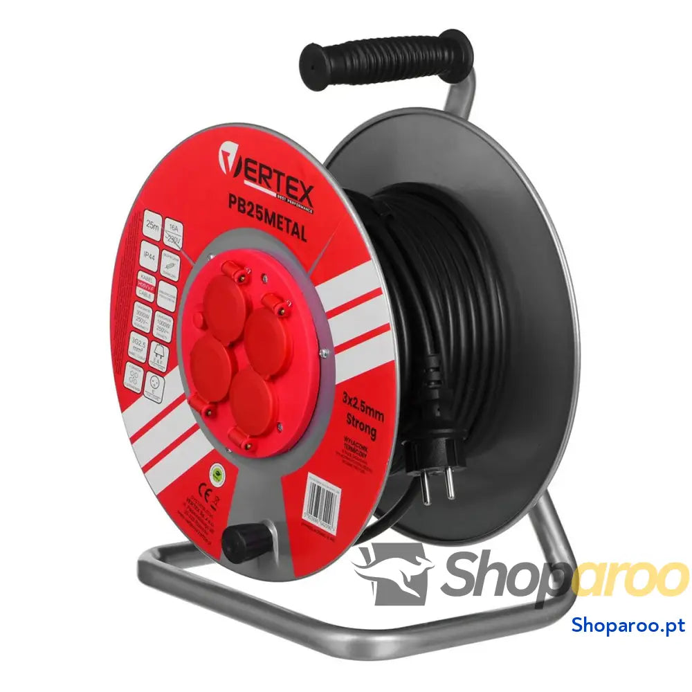 Cabo alongador Vertex PB25METAL 25 m