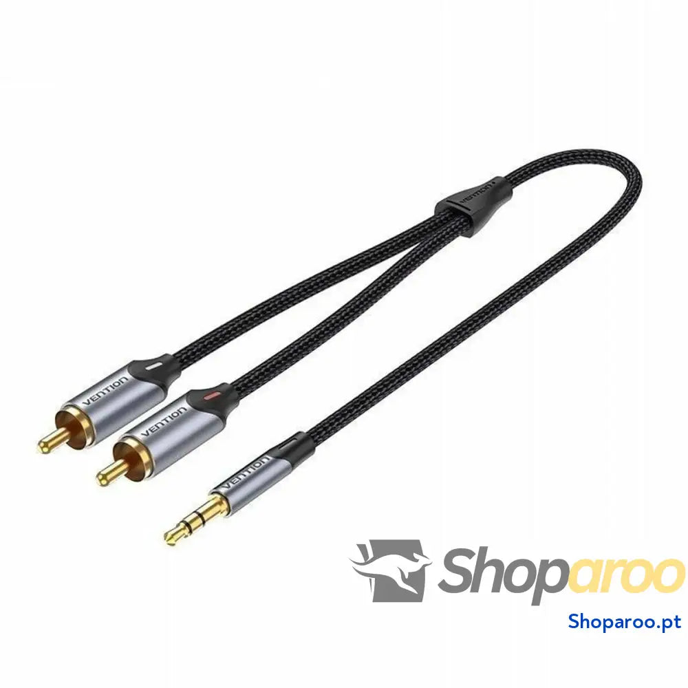 Cabo Áudio Jack (3,5 mm) para 2 RCA Vention BCNBJ